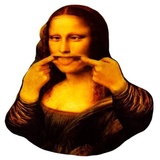 MonaLisa Parody WhatsApp Sticker #19