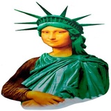 MonaLisa Parody WhatsApp Sticker #2