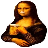 MonaLisa Parody WhatsApp Sticker #21