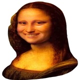 MonaLisa Parody WhatsApp Sticker #22