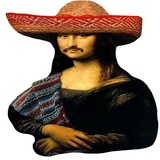 MonaLisa Parody WhatsApp Sticker #26