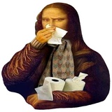 MonaLisa Parody WhatsApp Sticker #27