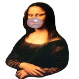 MonaLisa Parody WhatsApp Sticker #3