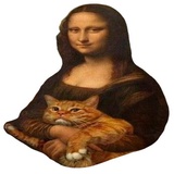 MonaLisa Parody WhatsApp Sticker #4