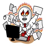 Salaryman WhatsApp Sticker #11