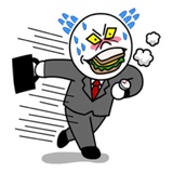 Salaryman WhatsApp Sticker #5