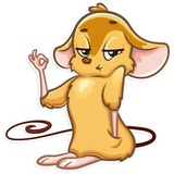 Arno the Mouse WhatsApp Sticker #10