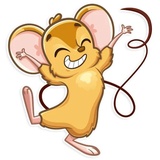 Arno the Mouse WhatsApp Sticker #12