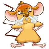Arno the Mouse WhatsApp Sticker #15