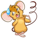 Arno the Mouse WhatsApp Sticker #17