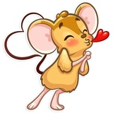 Arno the Mouse WhatsApp Sticker #2