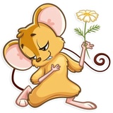 Arno the Mouse WhatsApp Sticker #23