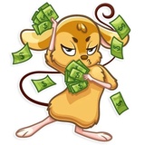 Arno the Mouse WhatsApp Sticker #24