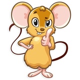 Arno the Mouse WhatsApp Sticker #3