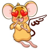 Arno the Mouse WhatsApp Sticker #7