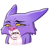 Mr. Bat WhatsApp Sticker #12