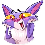 Mr. Bat WhatsApp Sticker #15