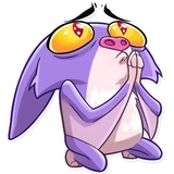 Mr. Bat WhatsApp Sticker #16