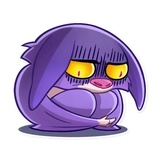 Mr. Bat WhatsApp Sticker #17