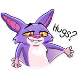 Mr. Bat WhatsApp Sticker #20