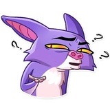 Mr. Bat WhatsApp Sticker #22