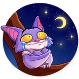 Mr. Bat WhatsApp Sticker #25