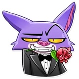 Mr. Bat WhatsApp Sticker #30