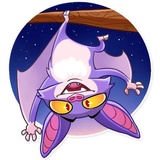 Mr. Bat WhatsApp Sticker #4