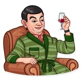 Mr. Bean WhatsApp Sticker #12