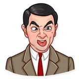 Mr. Bean WhatsApp Sticker #17