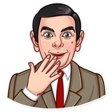 Mr. Bean WhatsApp Sticker #18