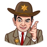 Mr. Bean WhatsApp Sticker #20