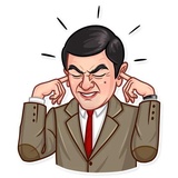 Mr. Bean WhatsApp Sticker #25