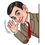 Mr. Bean WhatsApp Sticker #5