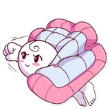 Mr. Blanket WhatsApp Sticker #10