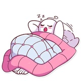 Mr. Blanket WhatsApp Sticker #22