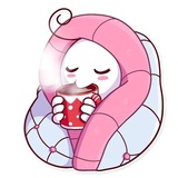 Mr. Blanket WhatsApp Sticker #24