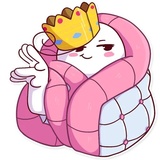 Mr. Blanket WhatsApp Sticker #25