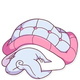 Mr. Blanket WhatsApp Sticker #26