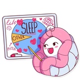 Mr. Blanket WhatsApp Sticker #28