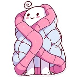 Mr. Blanket WhatsApp Sticker #8
