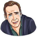 Nicolas Cage WhatsApp Sticker #18