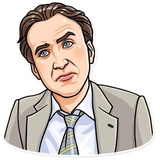 Nicolas Cage WhatsApp Sticker #8