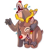 Mr. Deer WhatsApp Sticker pack