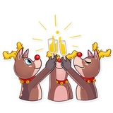 Mr. Deer WhatsApp Sticker #15