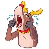Mr. Deer WhatsApp Sticker #16