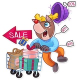 Mr. Deer WhatsApp Sticker #17