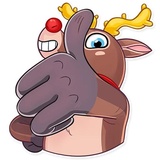 Mr. Deer WhatsApp Sticker #2