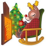 Mr. Deer WhatsApp Sticker #20