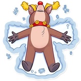 Mr. Deer WhatsApp Sticker #24